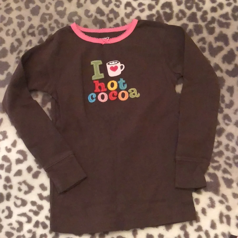 Carter’s and Old Navy Pajama Top Bundle Graphic 3T 4T